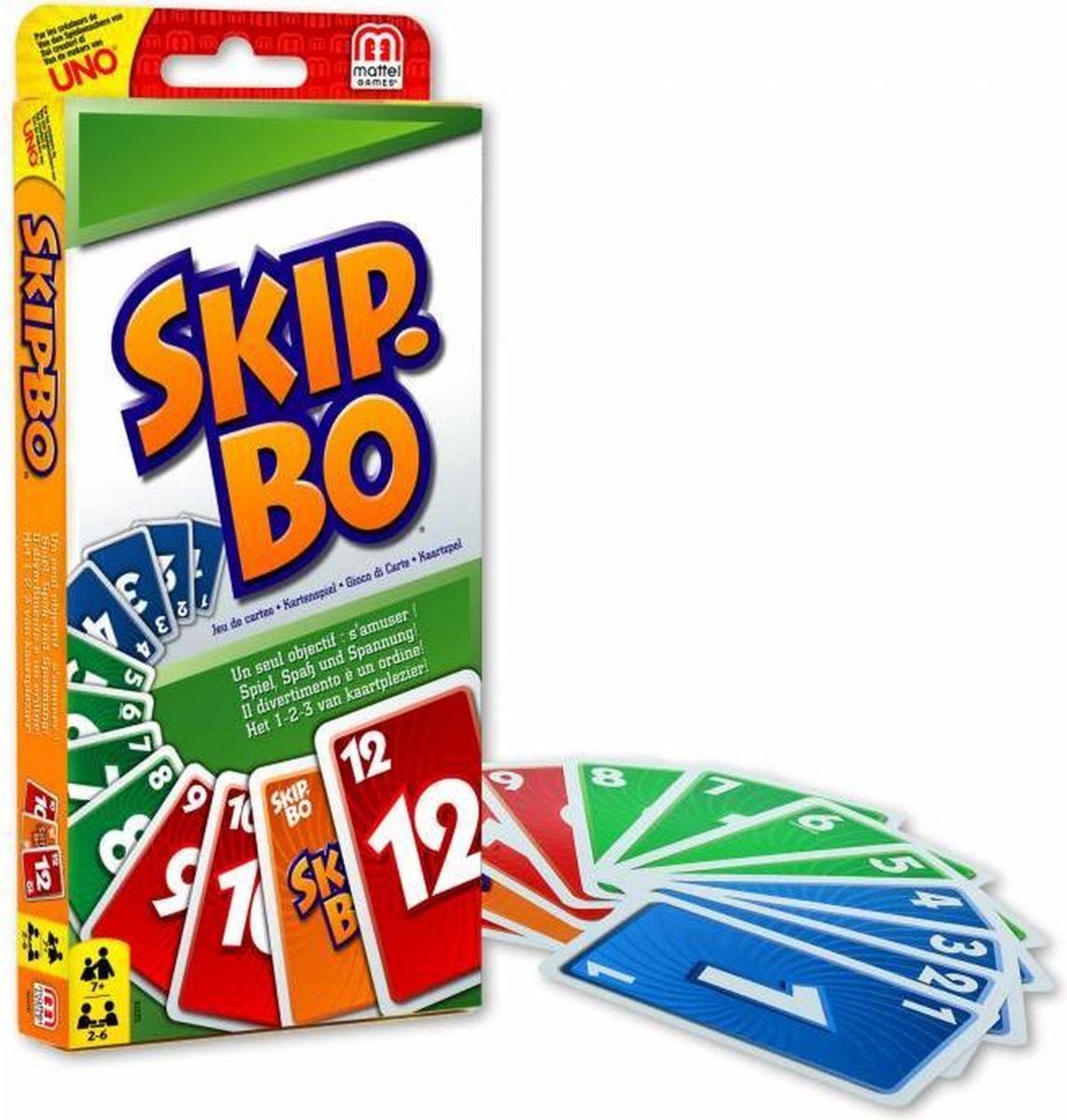 Jeux Mattel - jeu de cartes skip-bo
