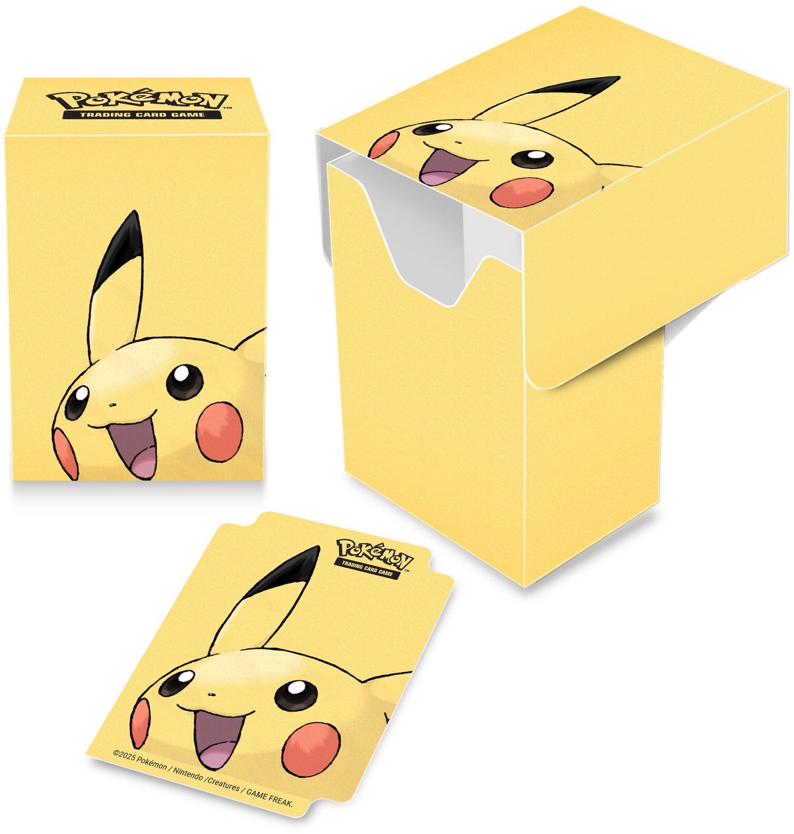 Ultrapro ultra pro - pokémon tcg - pikachu full view deck box - royaume-uni