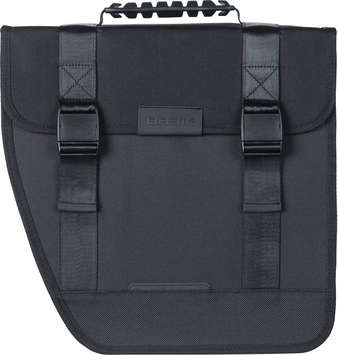 Tour de basilic à gauche - Sac à vélo unique, noir, 14L