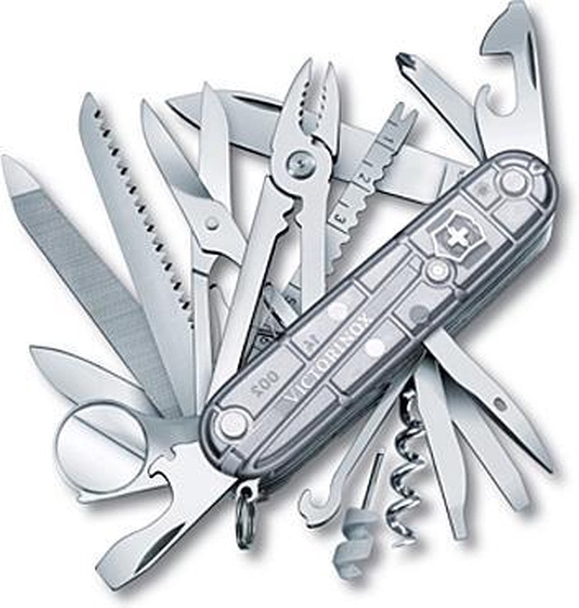 Couteau de poche Victorinox Swisschamp Silvertech 31 fonctions