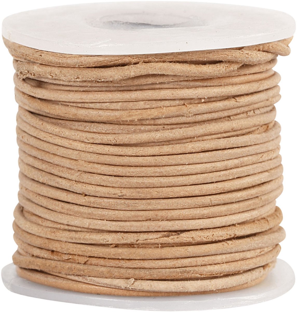 Société créative https : www.ccobby.nl cuir-cord-thickness-1-mm-natural-10-m-1-roll