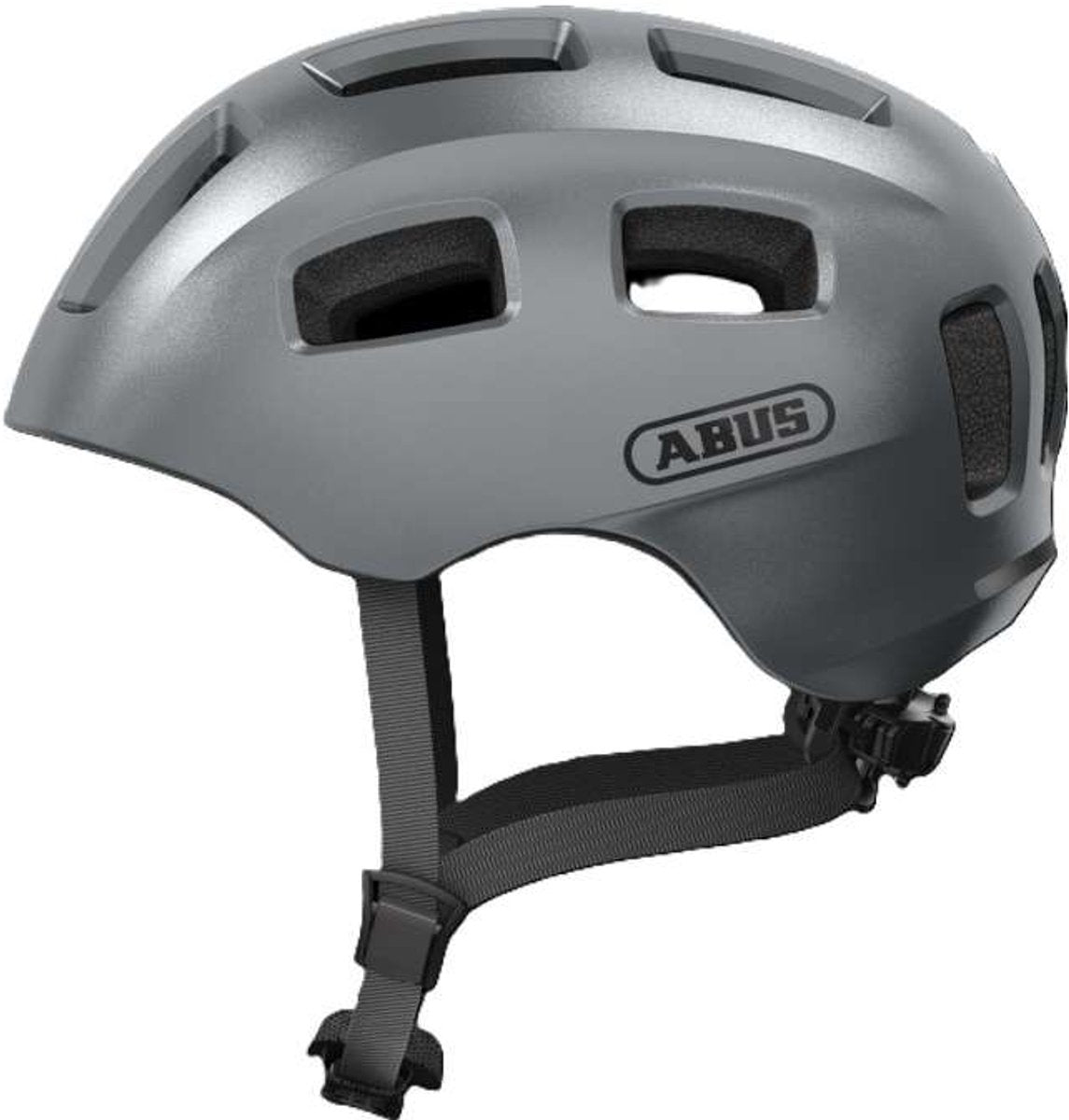Casque Abus youn-i 2.0 graphite argent s 48-54cm