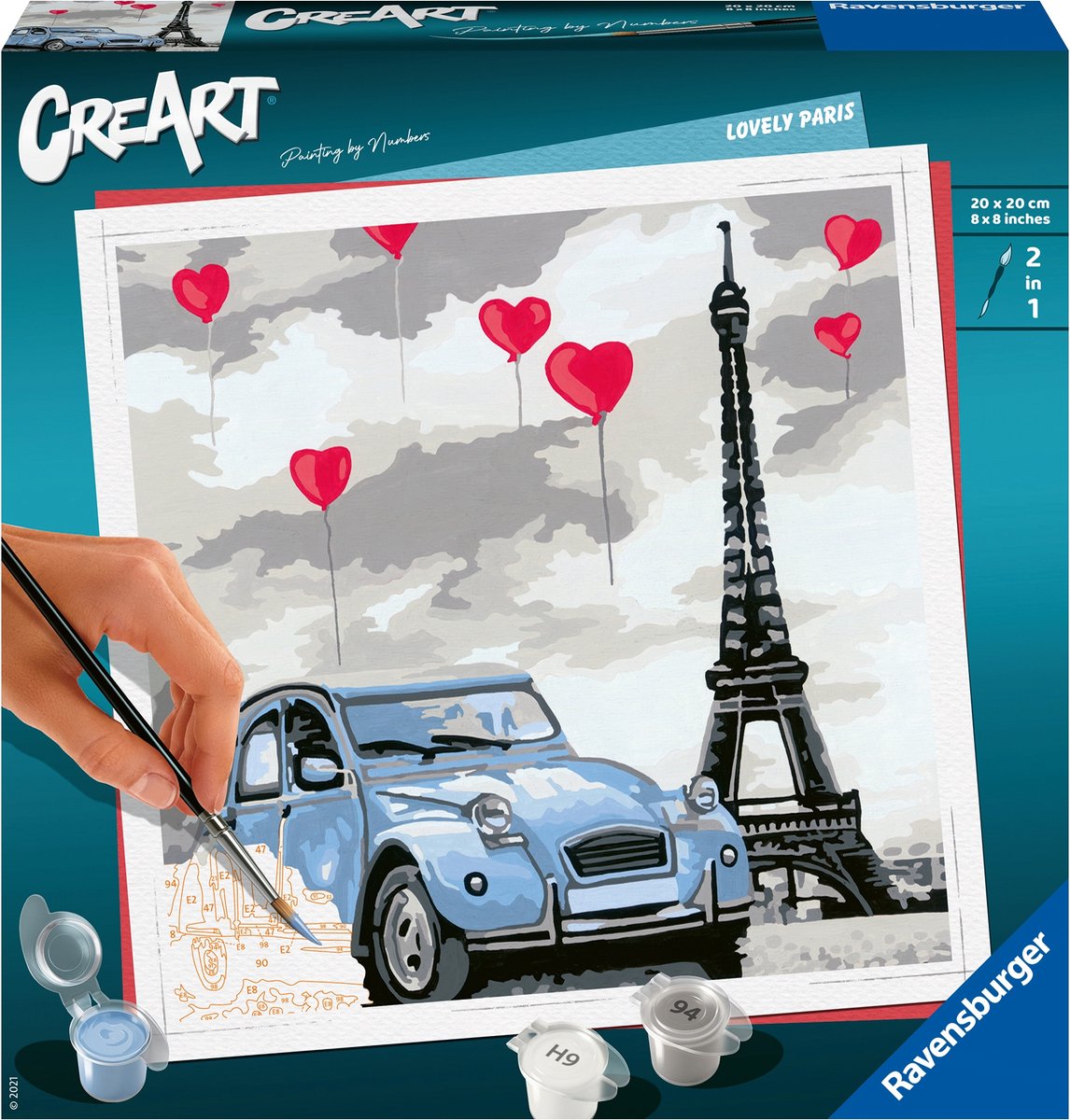 Ravensburger Creart Painting by Number - Paris