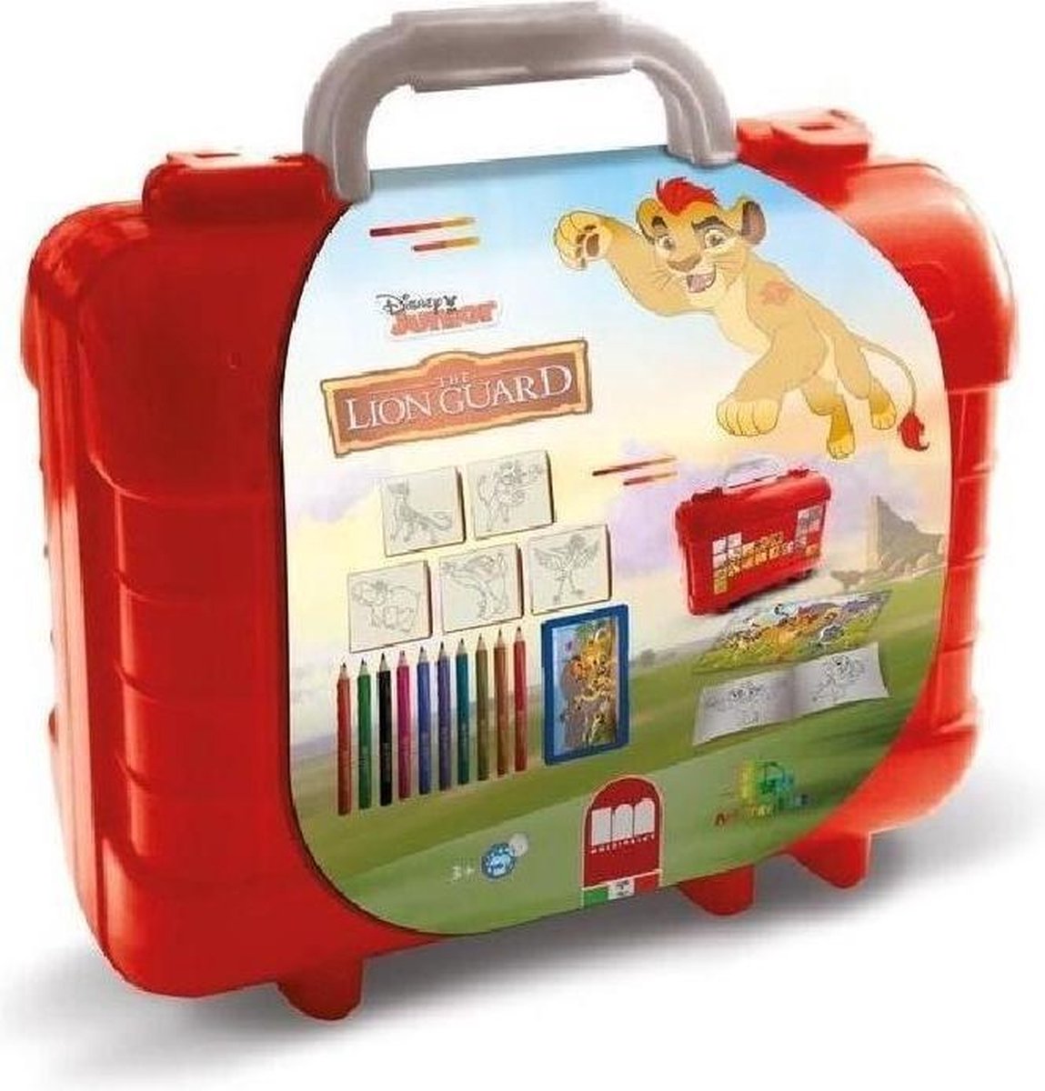 Disney - Ensemble de valises avec tampons de couleur Garde du Lion