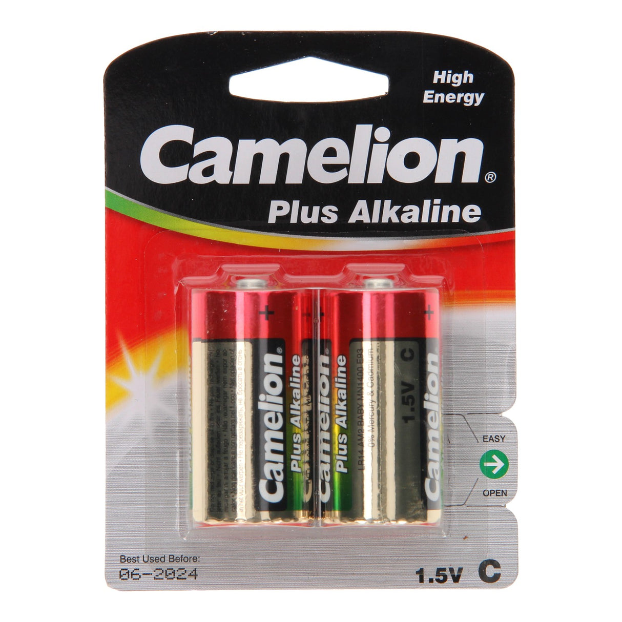 Battery Sales Europe Plus Pile alcaline C LR14, 2 pcs.