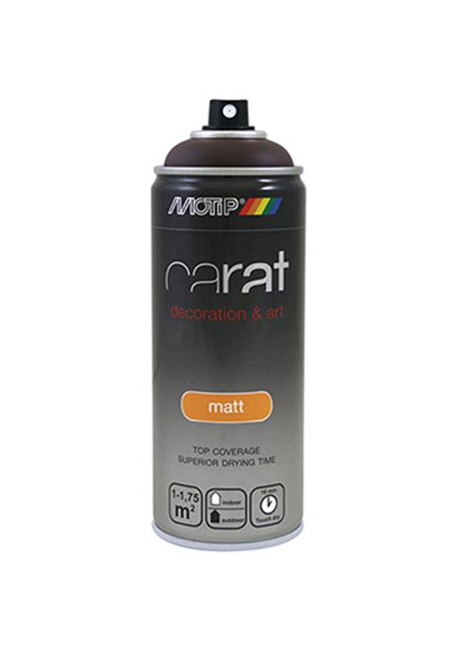 Motip 1054625 - 08051 carat matt chocolate brown 400 ml | 1 stuks