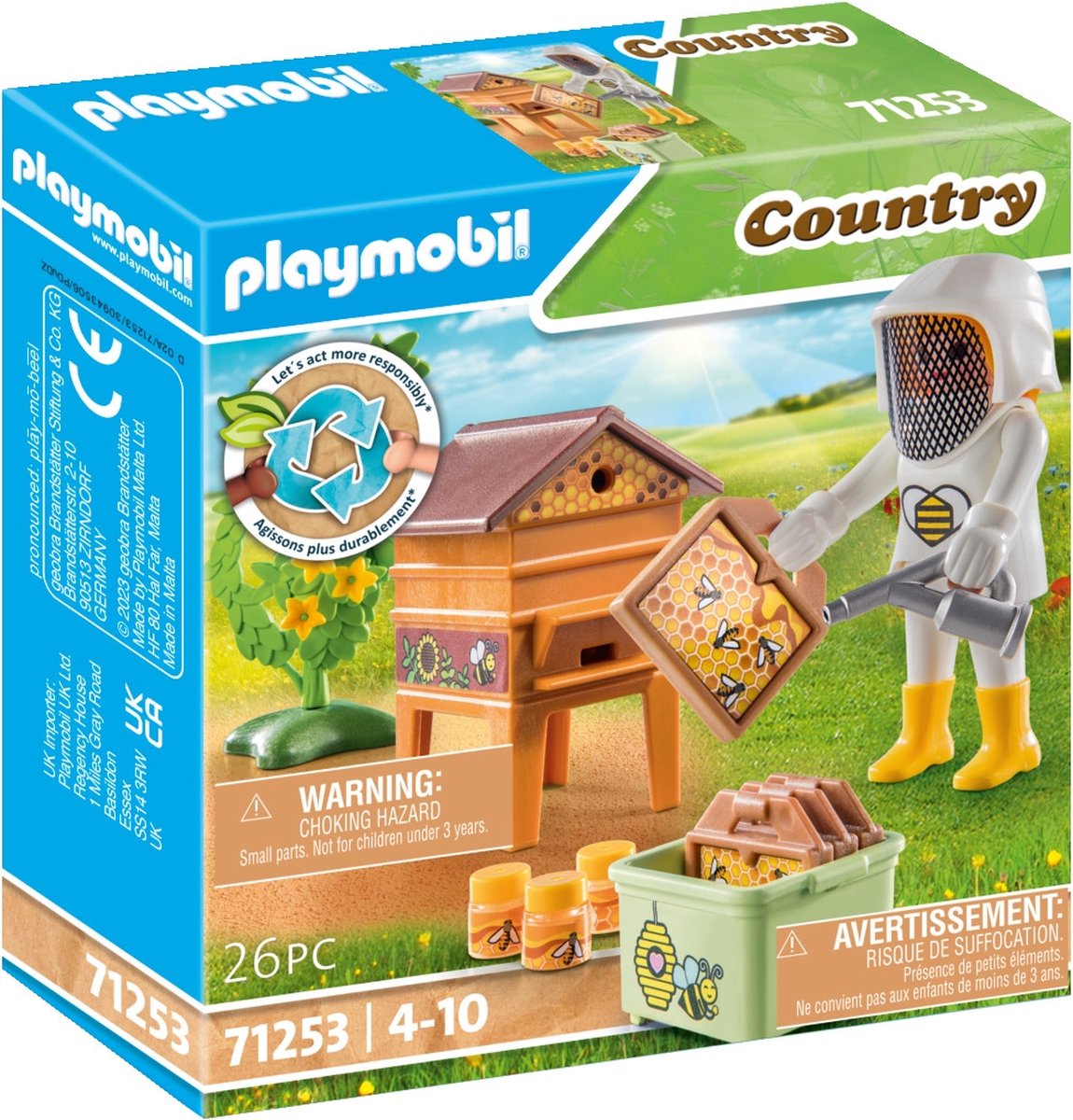 Apiculteur de campagne Playmobil - 71253