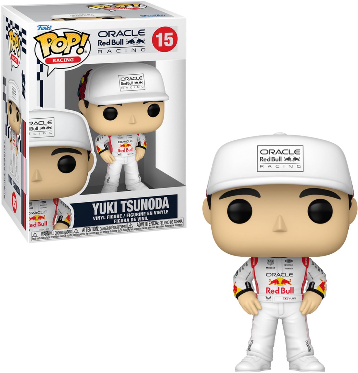 Funko-pop ! courses : oracle redbull racing - yuki tsunoda #15