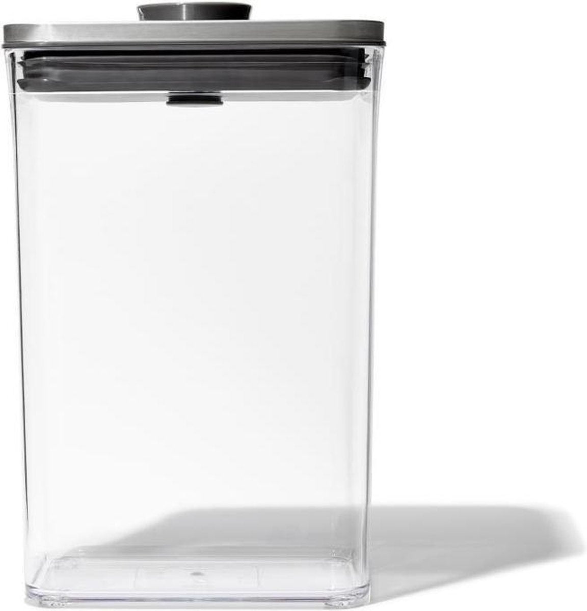 Oxo - conteneur de stockage en acier pop - rectangulaire - moyen - 2,6 litres