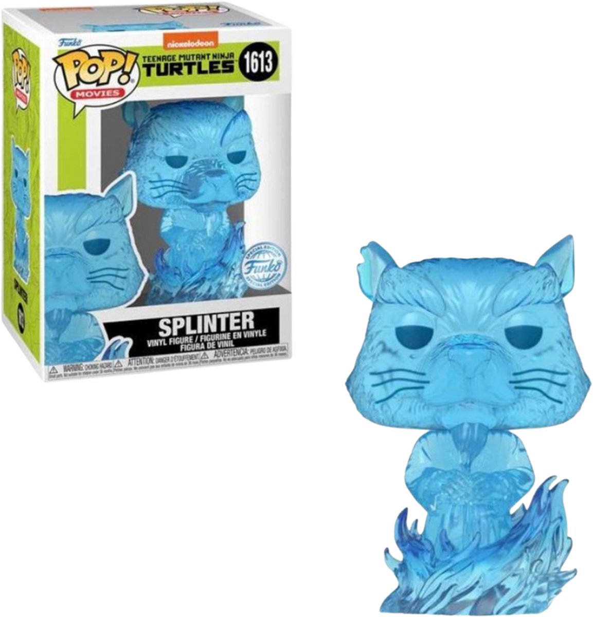Funko-pop ! animation : tortues ninja adolescentes mutantes - éclat (esprit) #1613 édition spéciale exclusive