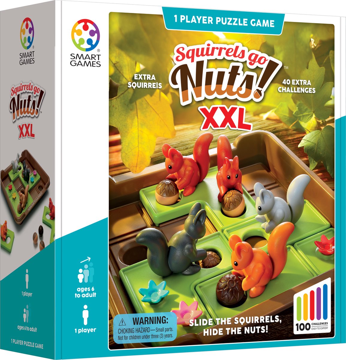 Jeux intelligents - les écureuils deviennent fous ! xxl - 100 devoirs