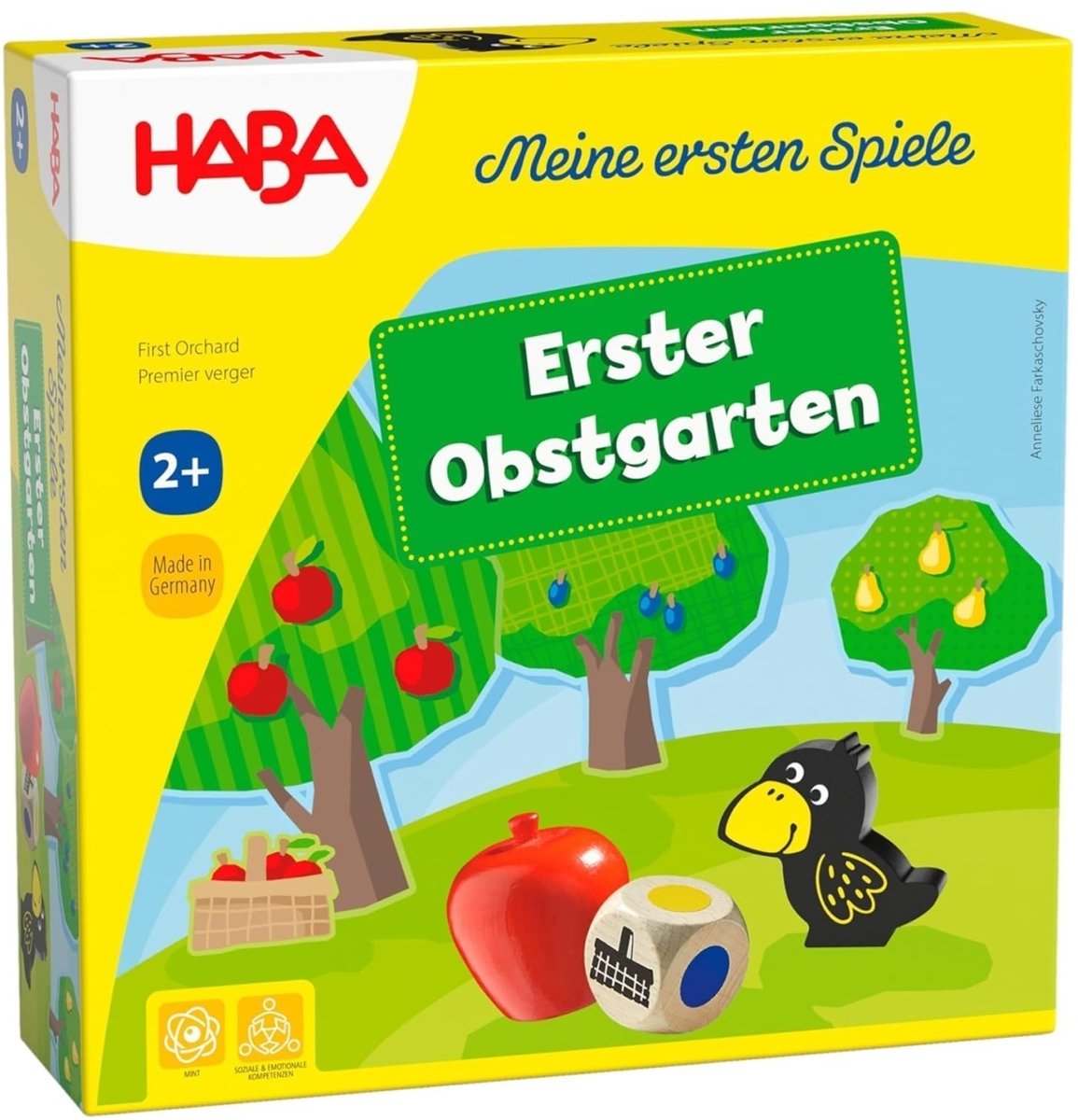 Haba mes premiers jeux - premier verger - un jeu d'enfant