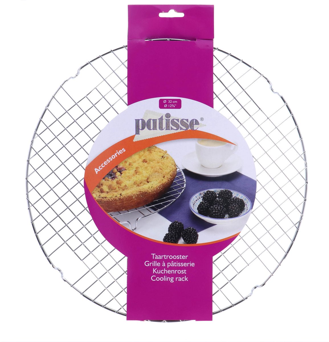 Patisse support à gâteau diamant 32cm