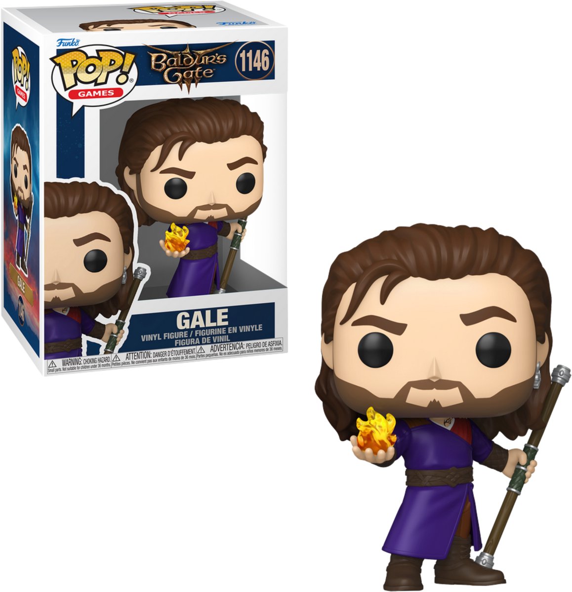 Funko-pop ! jeux : baldur's gate 3 - coup de vent #1146