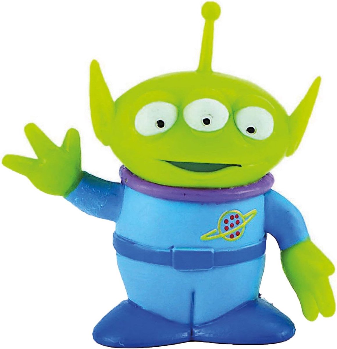 Bullyland 12765 – Figurine Disney Pixar Toy Story – extraterrestre – design réaliste et détaillé – idéale comme figurine de gâteau, objet de collection ou petit cadeau pour les enfants âgés de 3 ans et plus