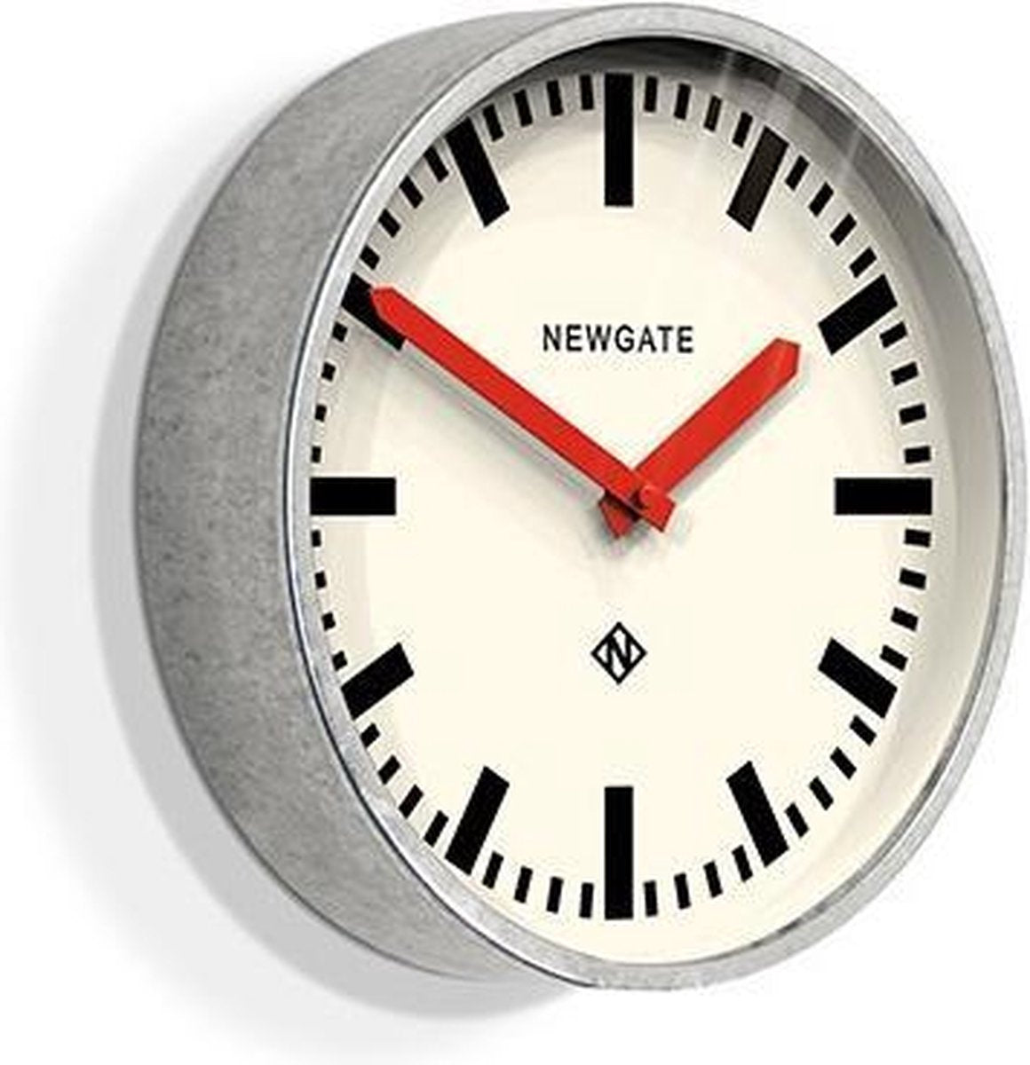 Horloge murale à bagages Newgate rouge 30cm