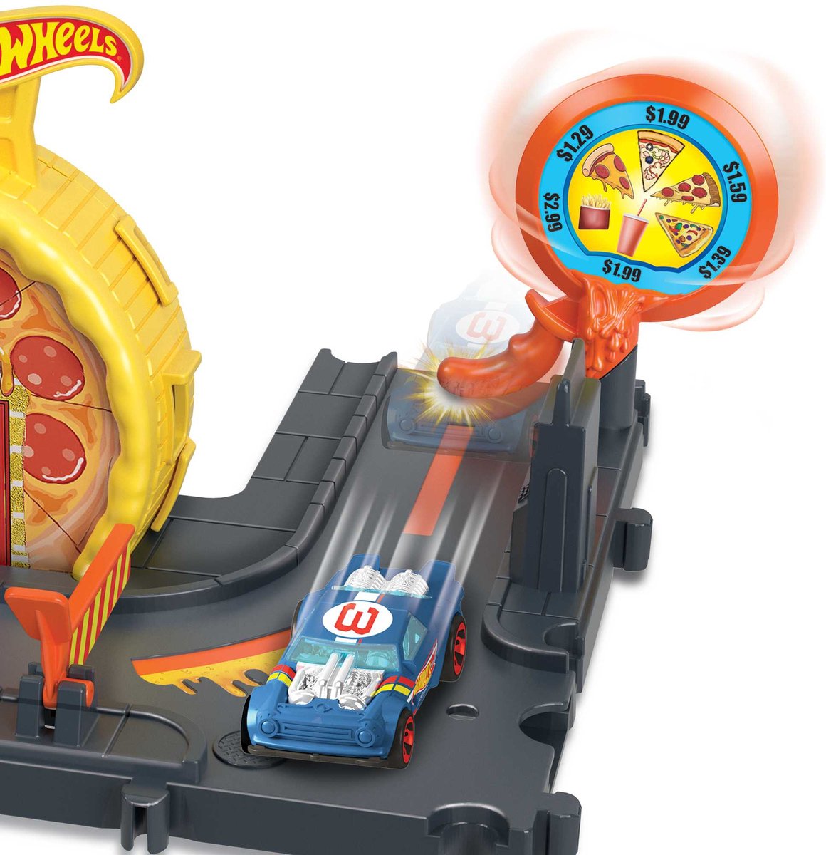 Pic Coffret De Jeu Hotwheels Speedy Pizza K-up