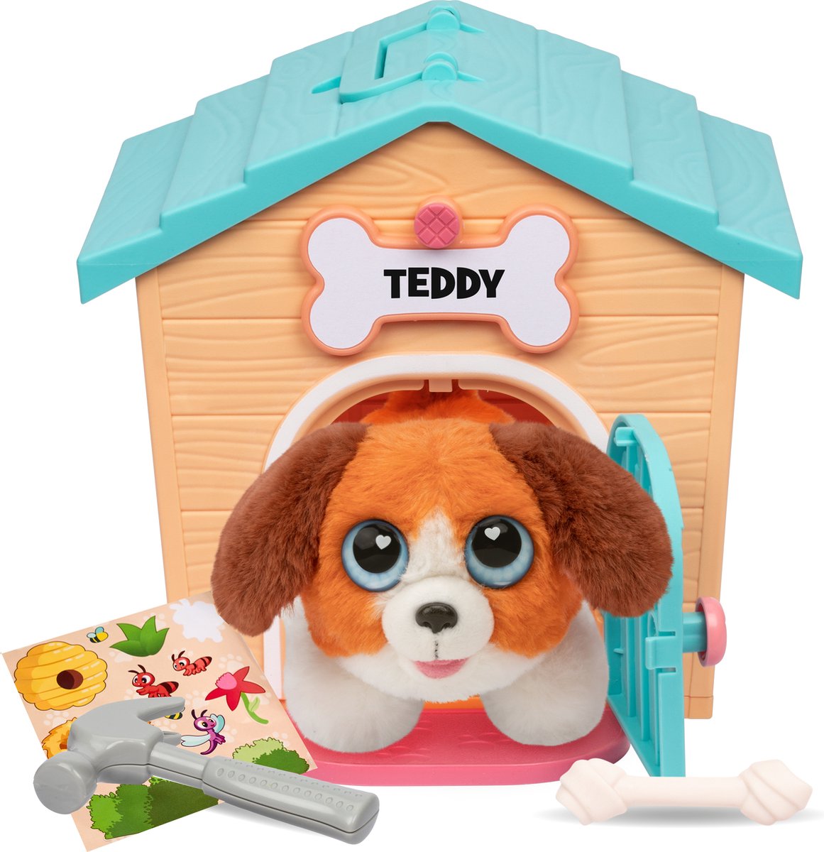 Moose Toys surprend une peluche pour chiot dans une niche