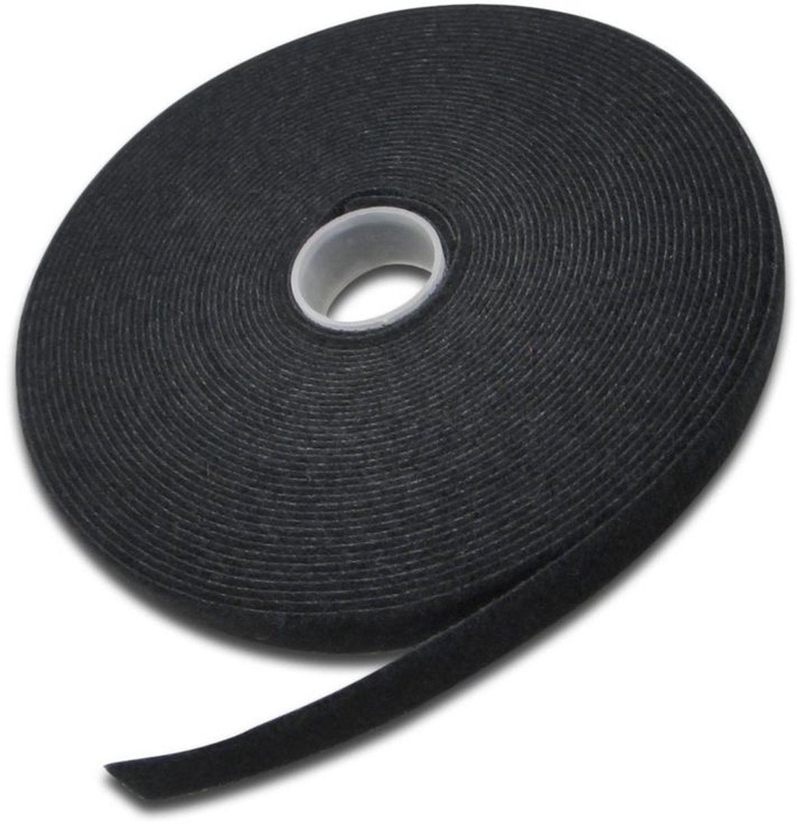 Bande velcro Microconnect 15 mm, 10 m, noire