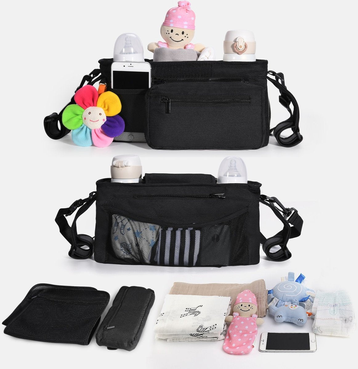 Organisateur de poussette universel Momcozy