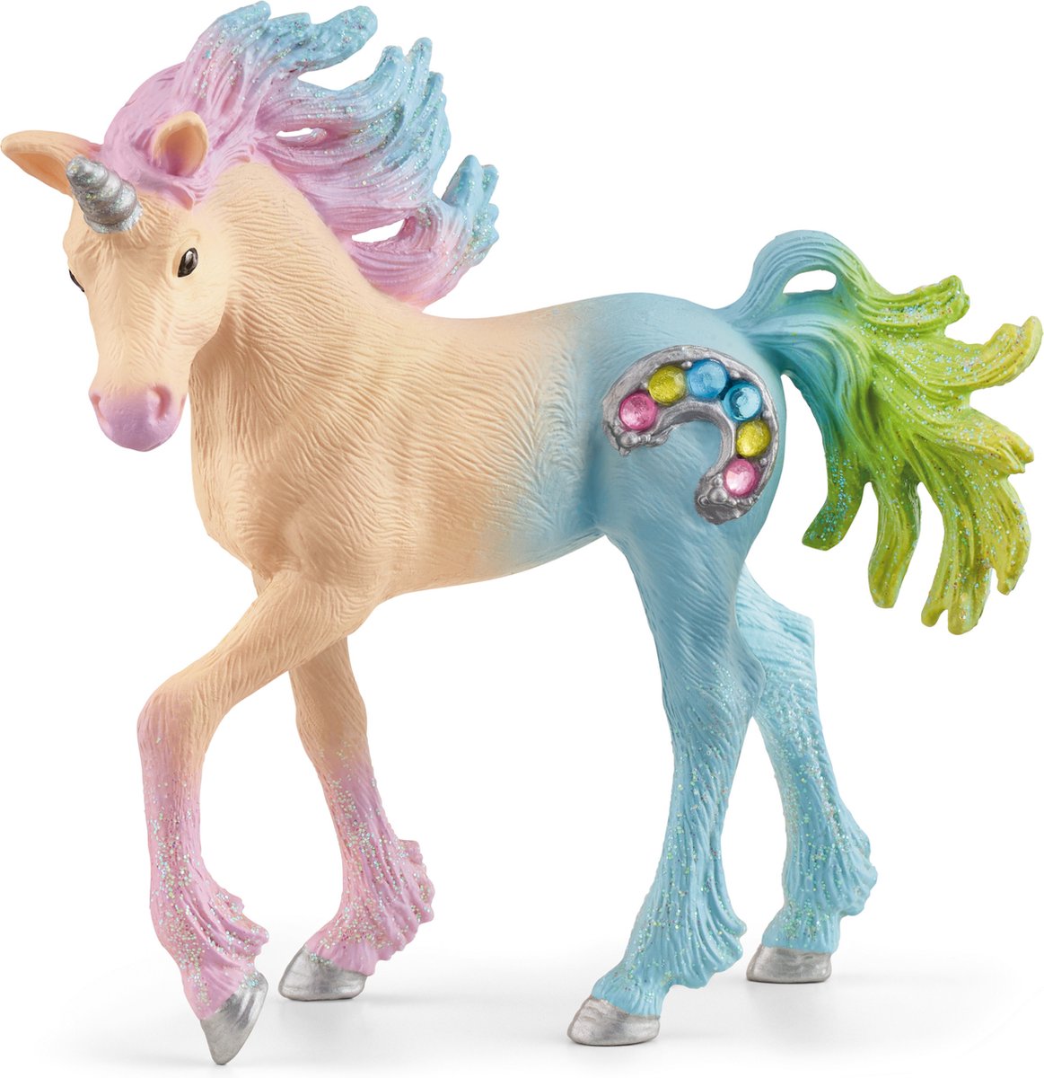 Schleich bayala - poulain licorne bonbon - figurine de jeu - jouets pour enfants pour garçons et filles - 5 à 12 ans - 70724