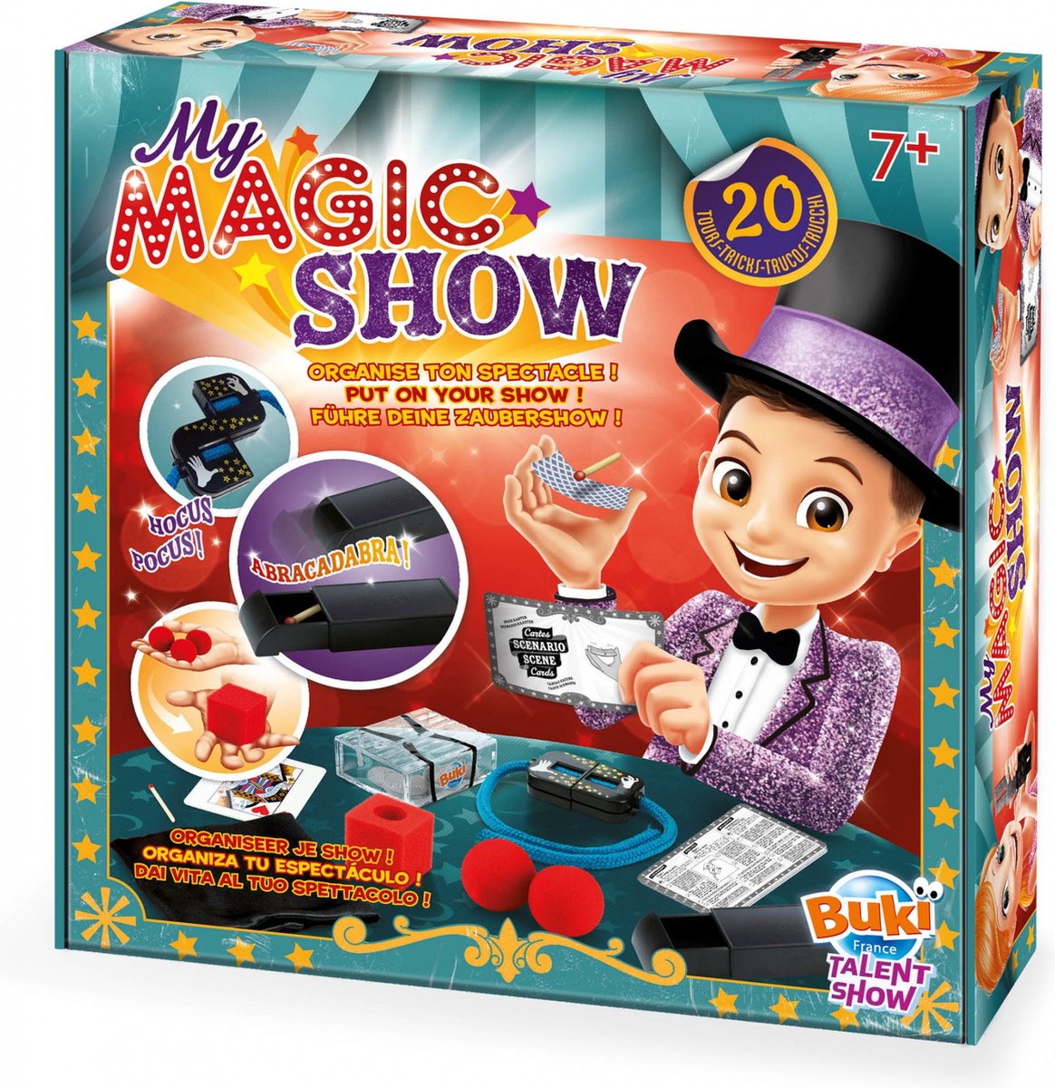 Buki france buki - spectacle de magie - coffret magique - coffret magie