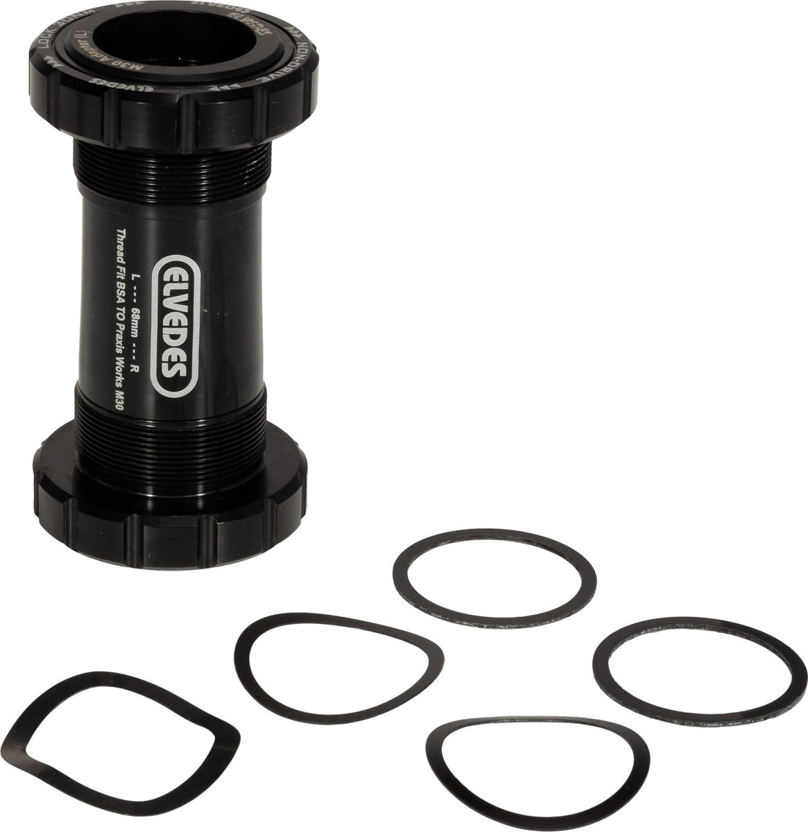 Ploadet Elvedes Thread Fit BSA pour Praxis Road Mtb 68-73 mm