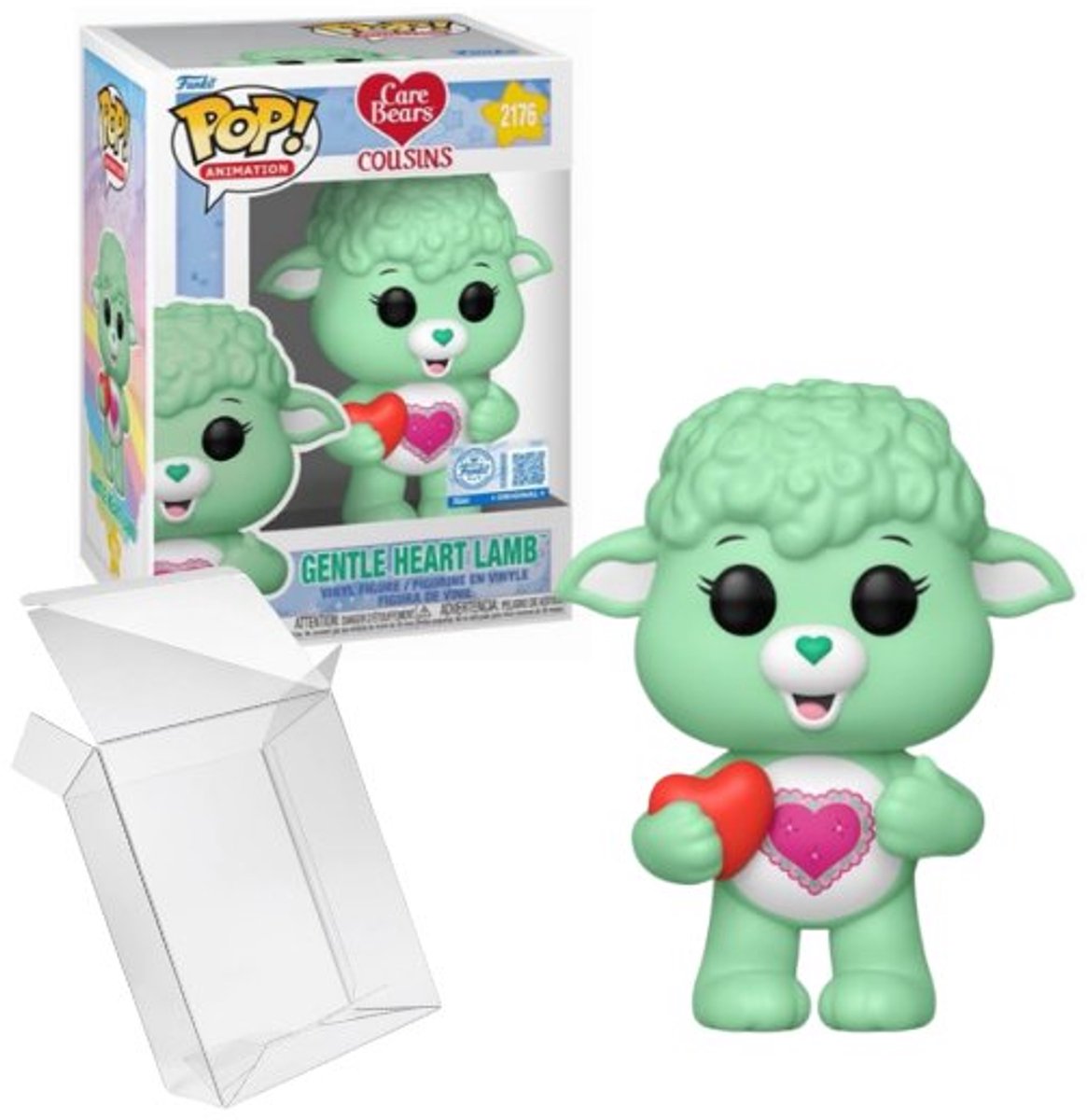 Funko Care Bears Gentle Heart Lamb (pop! Animation) figurine en vinyle 2176 unisexe pop! - neutre - standard