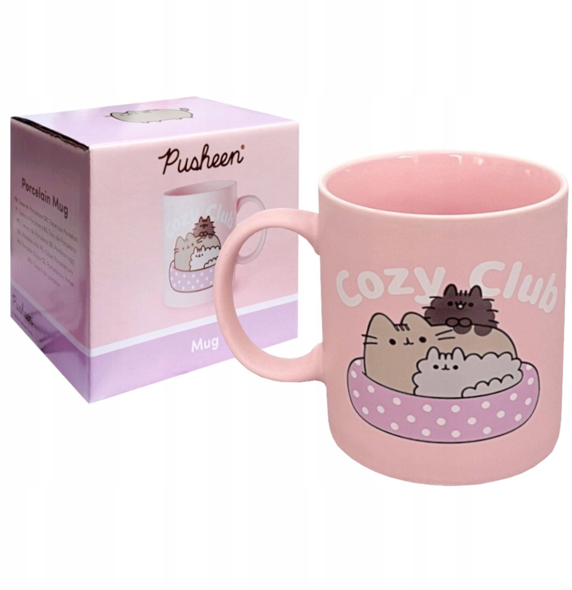 Mug en porcelaine Pusheen 300ml - collection câlin club