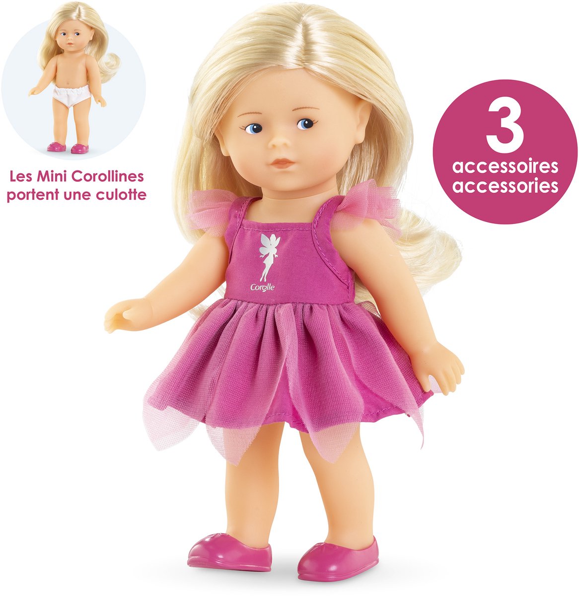 Coffret poupée fée rose Corolle