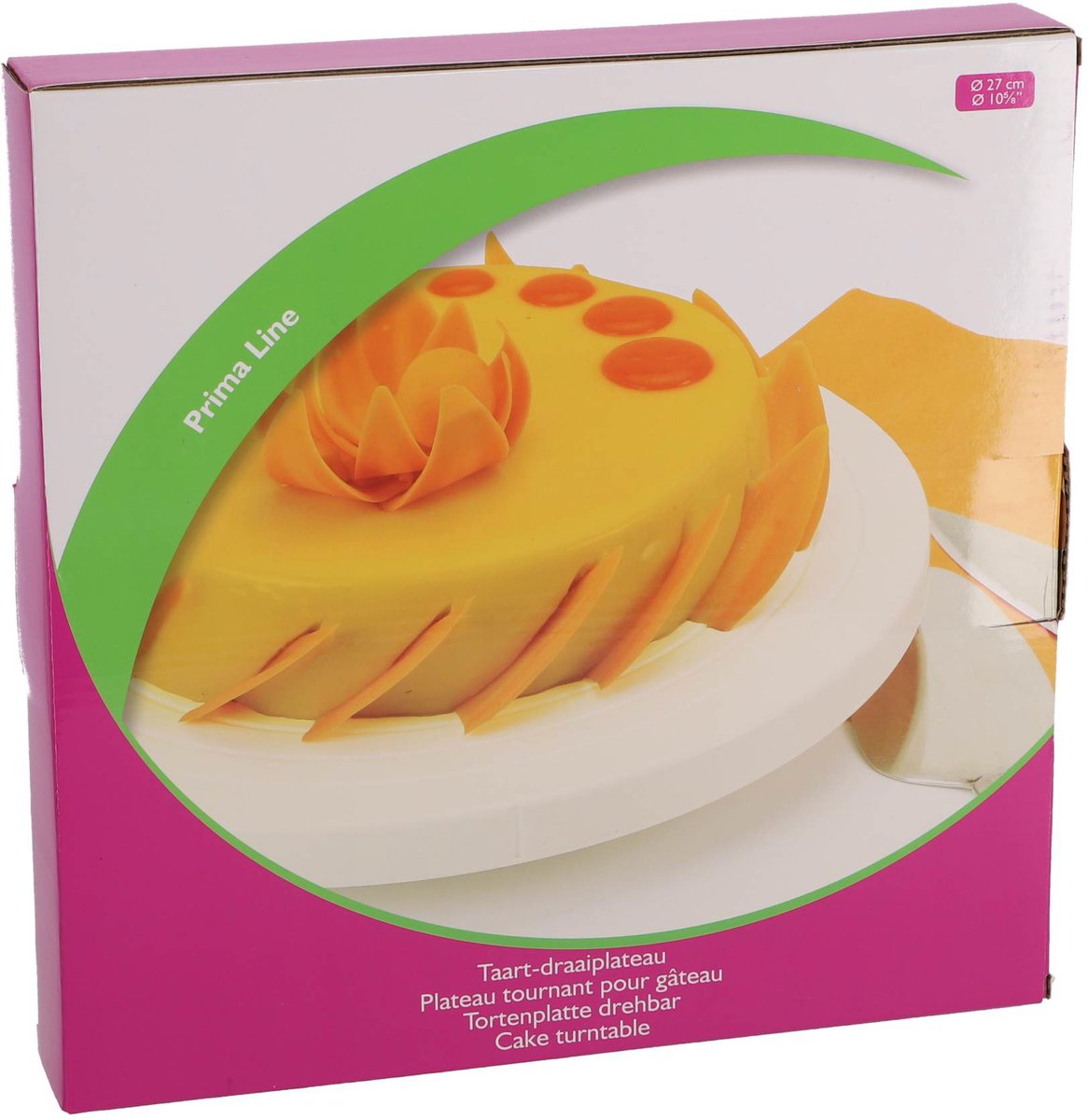 Plateau tournant à gâteau Patisse 27 cm | 2 pièces