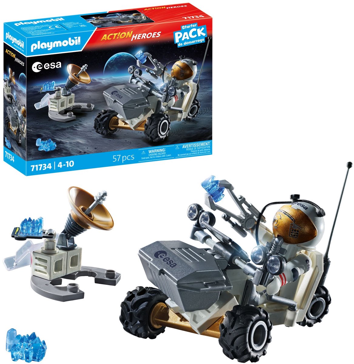 Packs de démarrage Playmobil mission spatiale - 71734