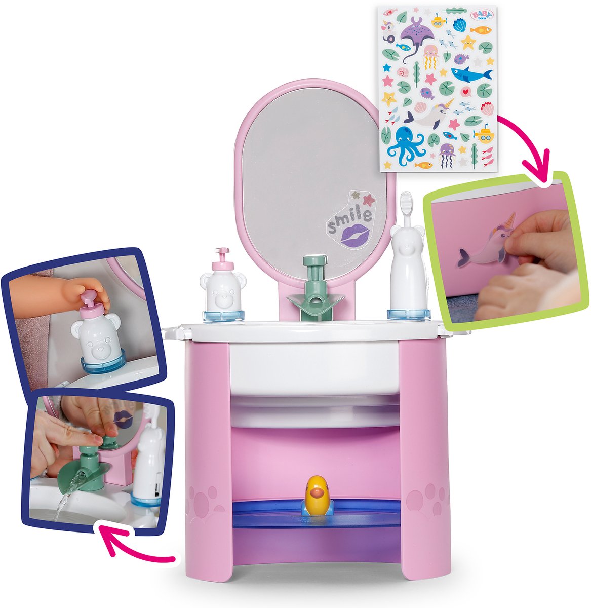 Lavabo bébé né