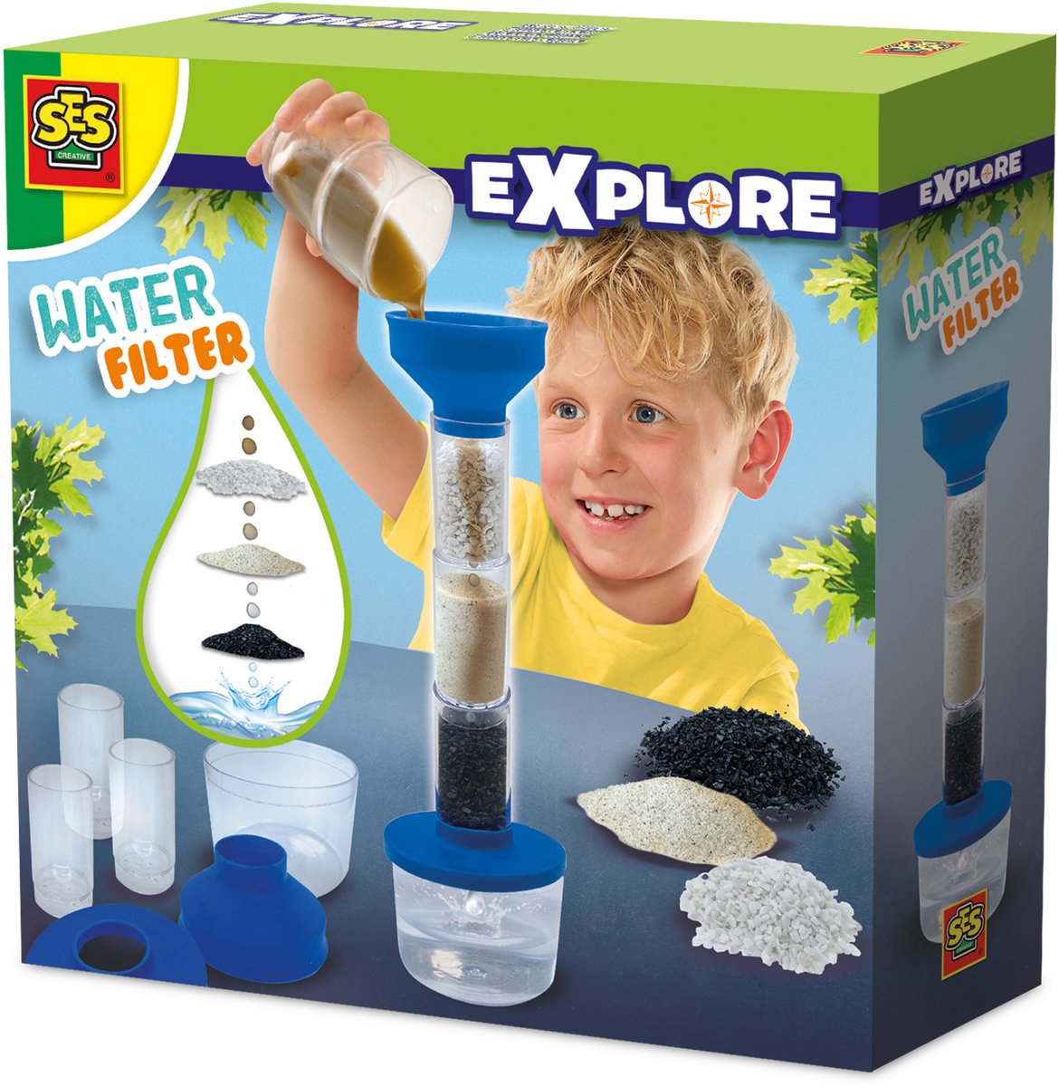 SES Explore le filtre à eau propre
