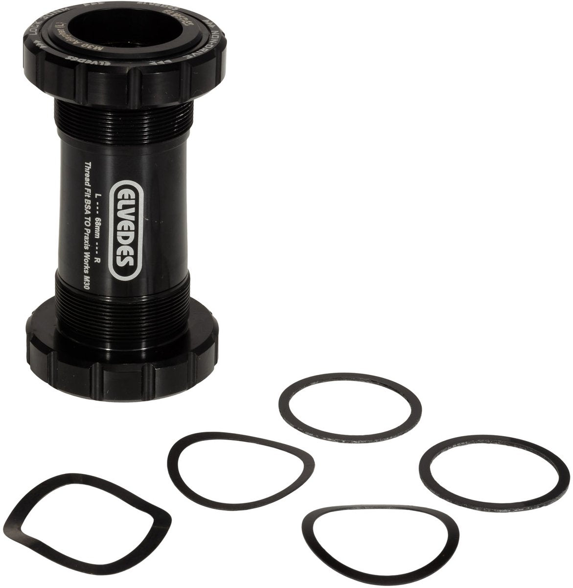 Ploadet Elvedes Thread Fit BSA pour Praxis Road Mtb 68-73 mm
