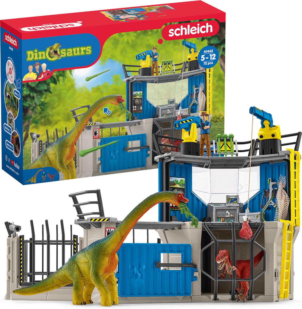 Schleich Dinosaurs grande station de recherche 41462