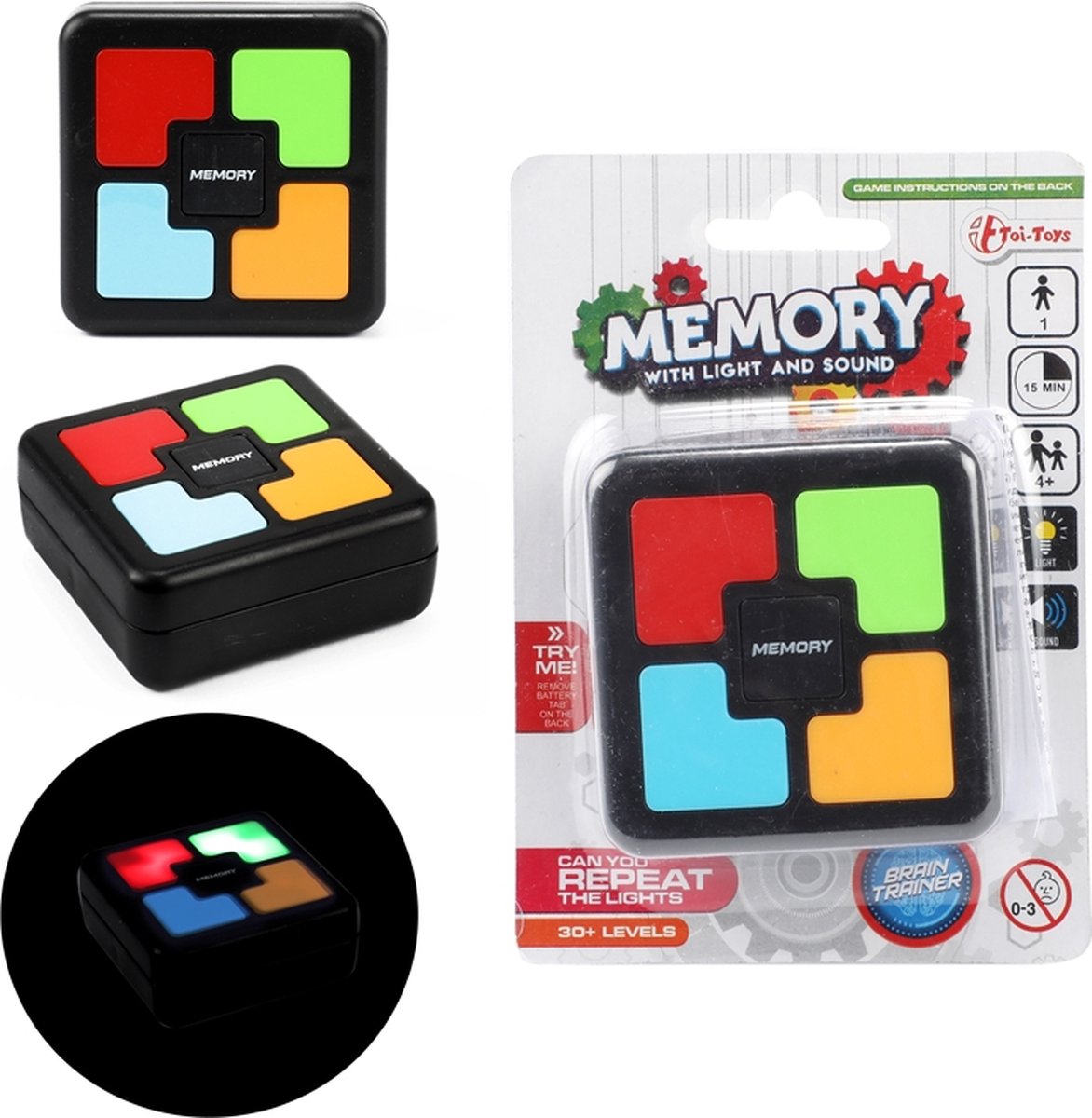 Toi-toys mini jeu d'adresse de mémoire