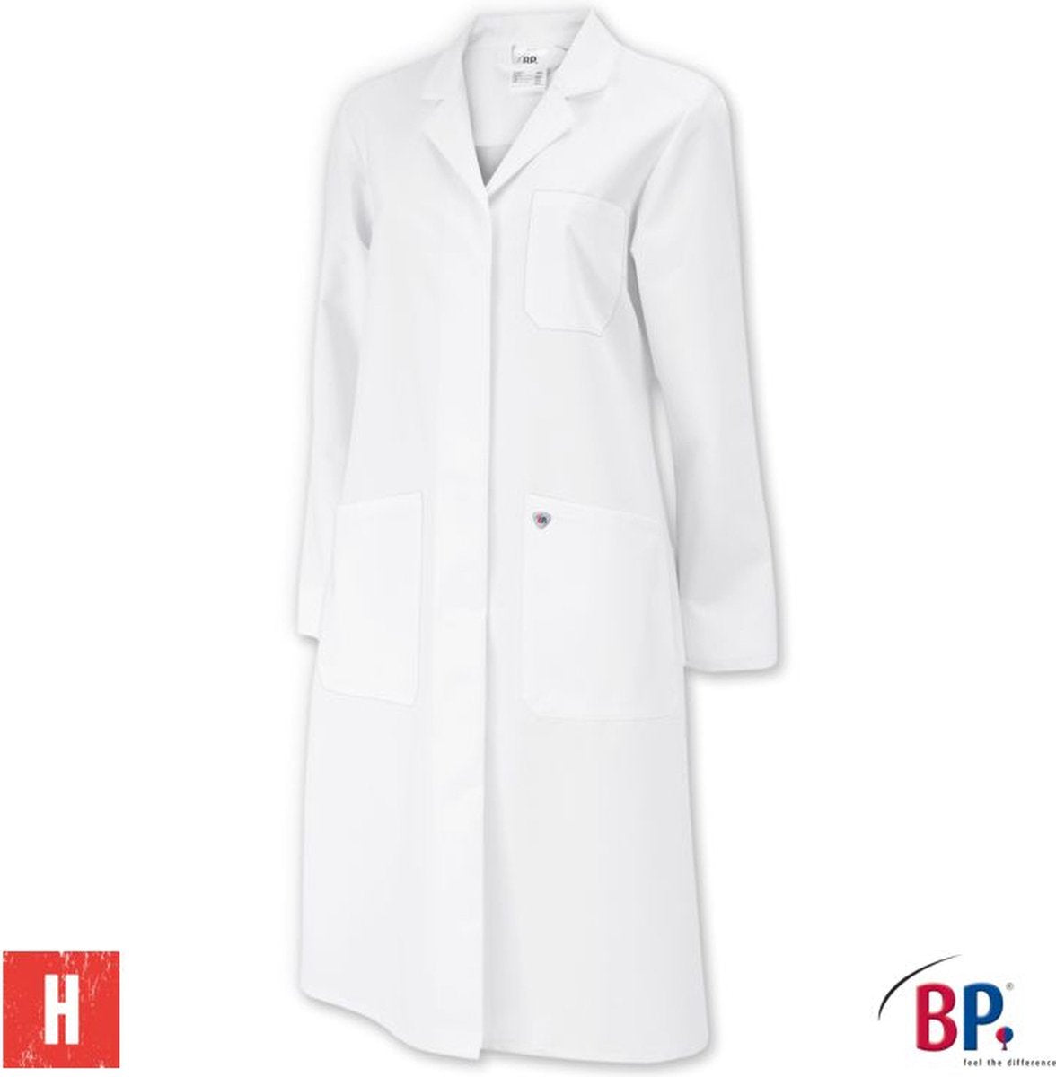 Bp blouse de laboratoire pour femme blouse d'entretien 1699 485 21 blanc | taille 38 - 100% coton