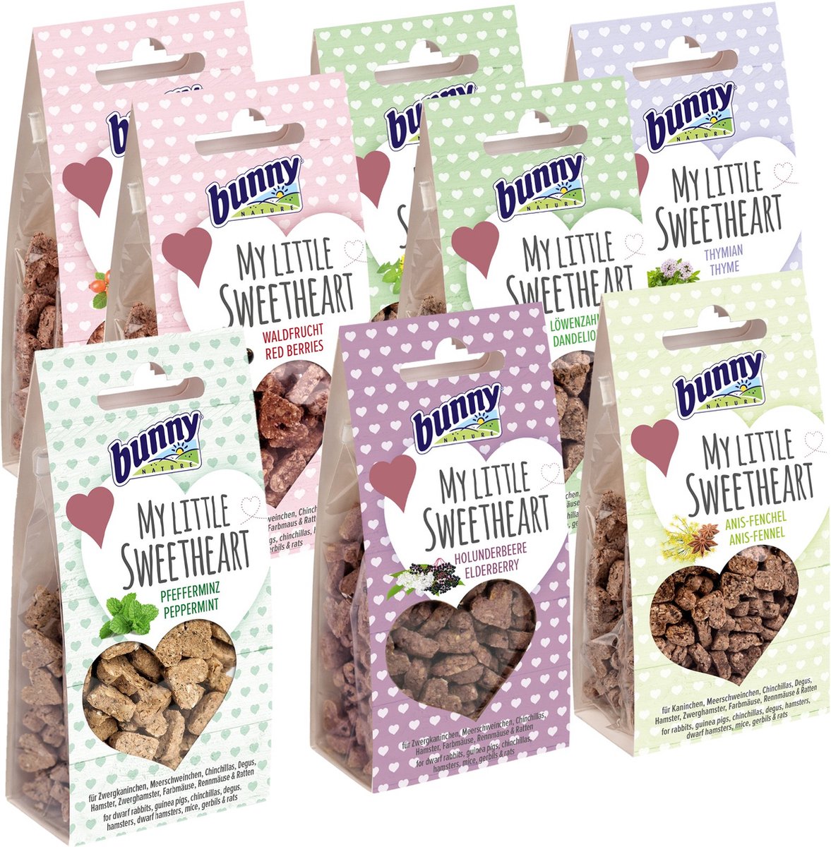 Bunny nature - multipack ma petite chérie - 8 x 30 gr
