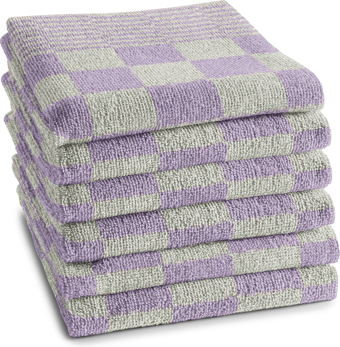 Ddddd torchon bbq pastel lilas 6 pcs