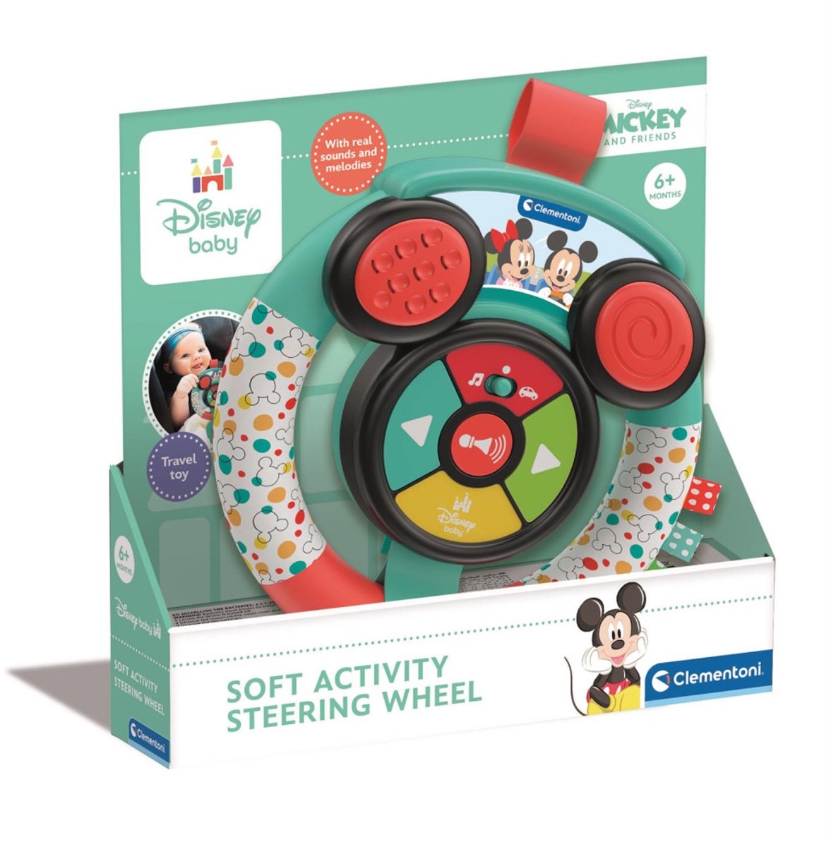 Volant d'activité souple Clementoni Baby Disney Mickey Mouse