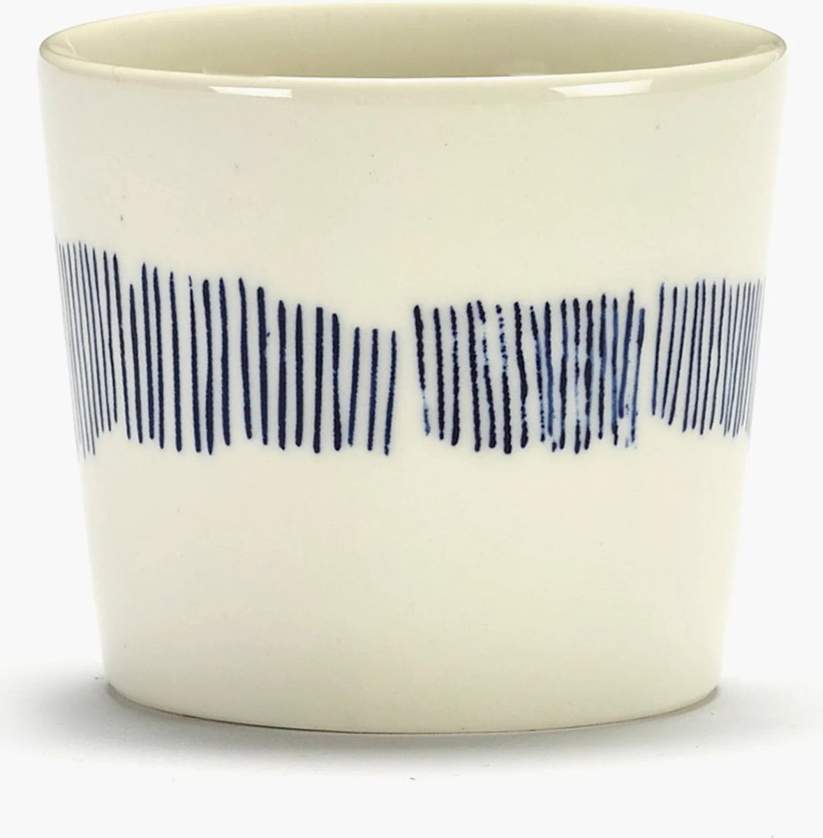 Serax - ottolenghi feast - espressokop - wit blauw - 7 ø - 4 stuks
