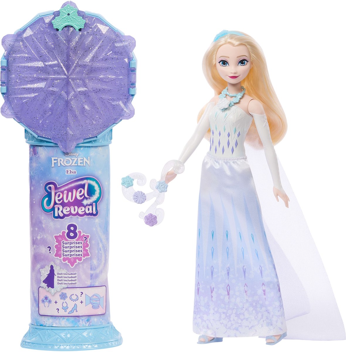 Mattel Disney La Reine des Neiges Bijou Révéler Elsa - poupée de mode