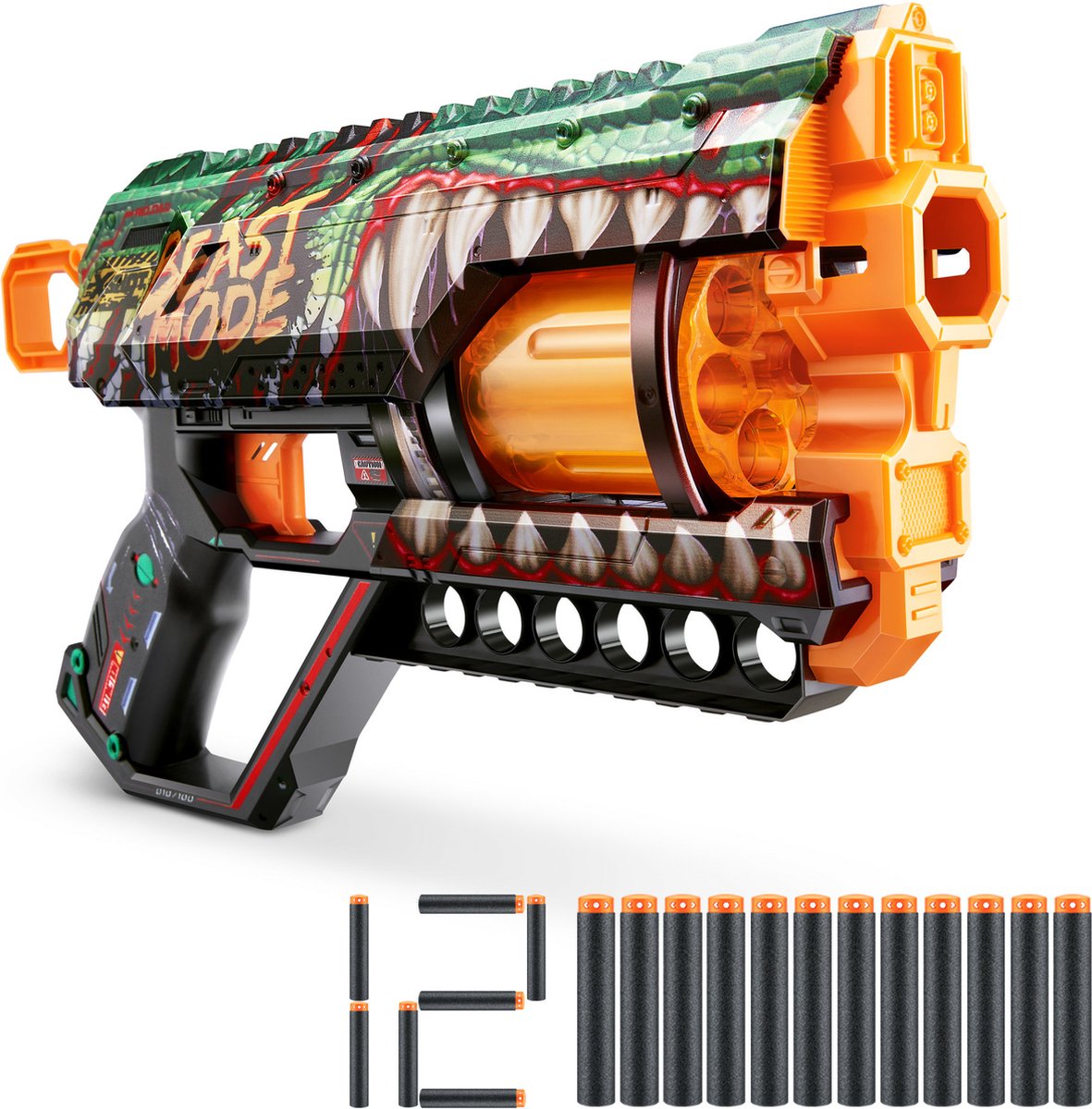Xshot zuru x-shot skins chagrin avec 12 fléchettes