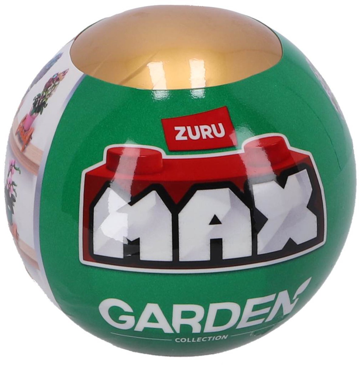 Plantes en pot de jardin premium Zuru max - jeu de construction dans une boule surprise