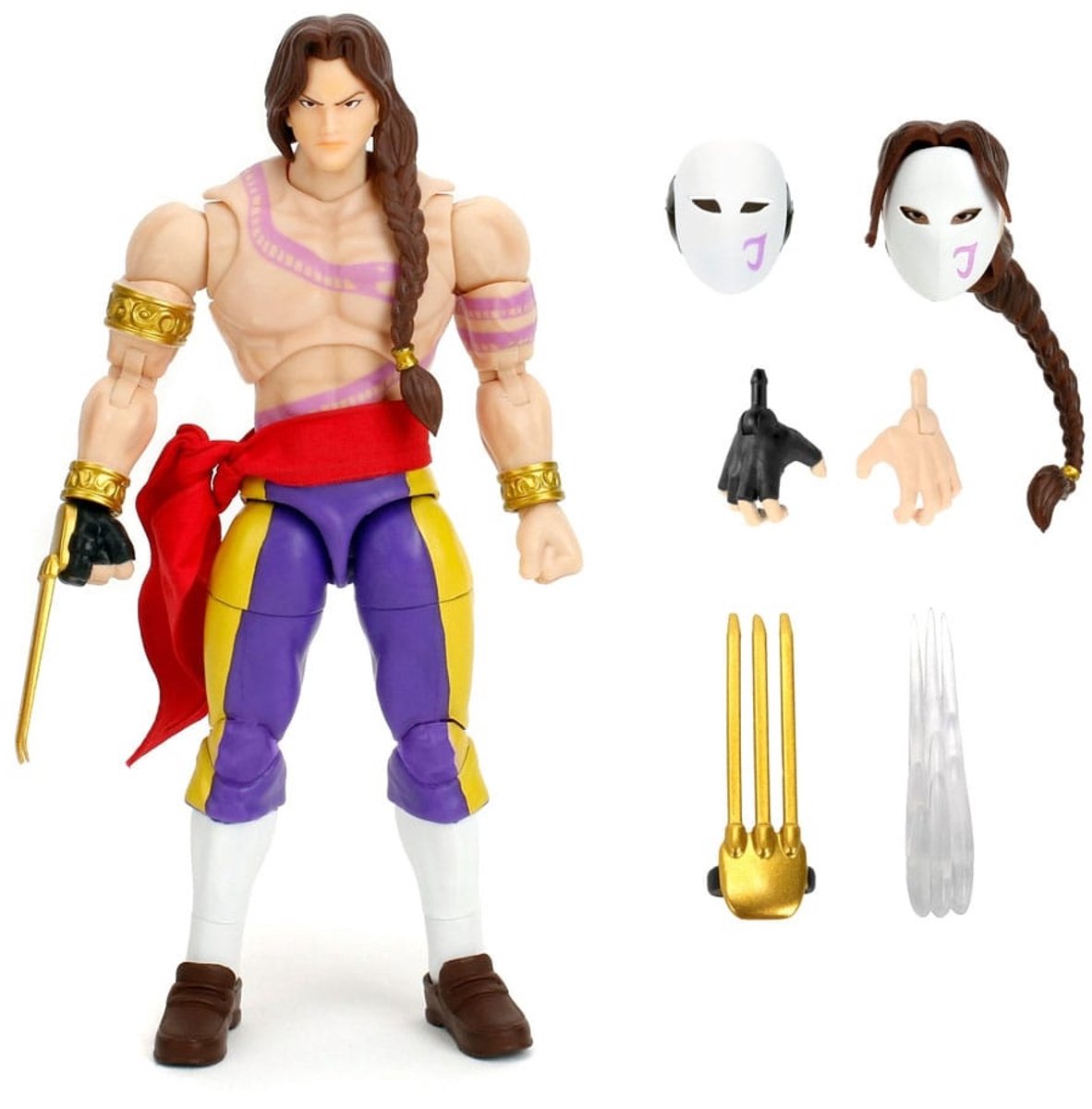 Jada Toys Ultra Street Fighter II : Figurine d'action Final Challengers 1 12 Vega 15 cm