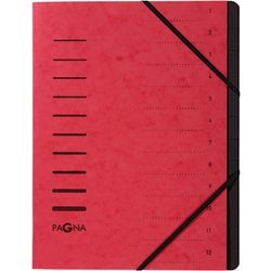 Pagna dossier de tri 40059-01 carton rouge