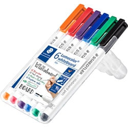 Marqueur Staedtler 301 wp6 gamme de couleurs