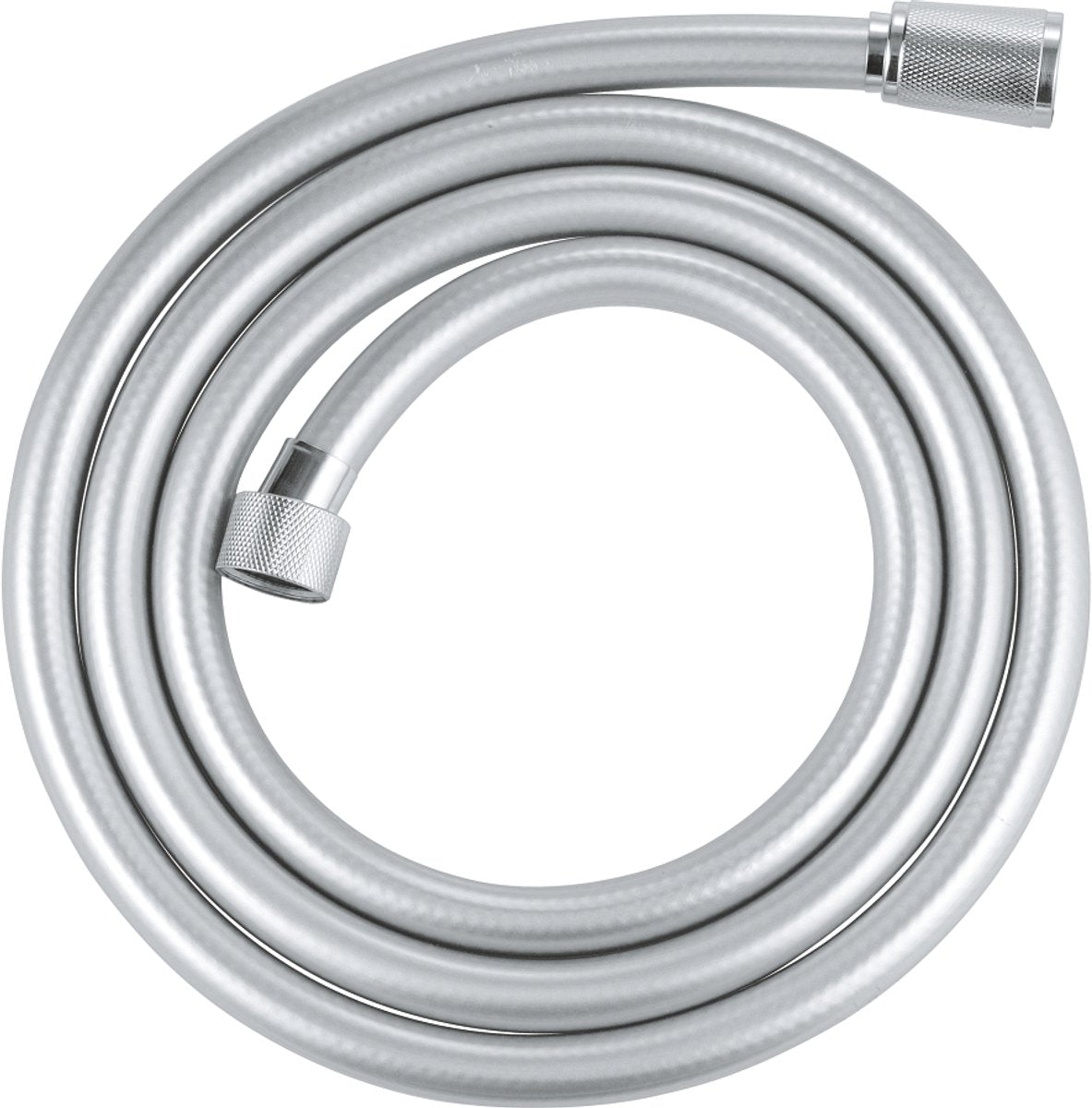 Flexible de douche Grohe Vitalioflex Silver Twist Stop - 175 cm - chromé