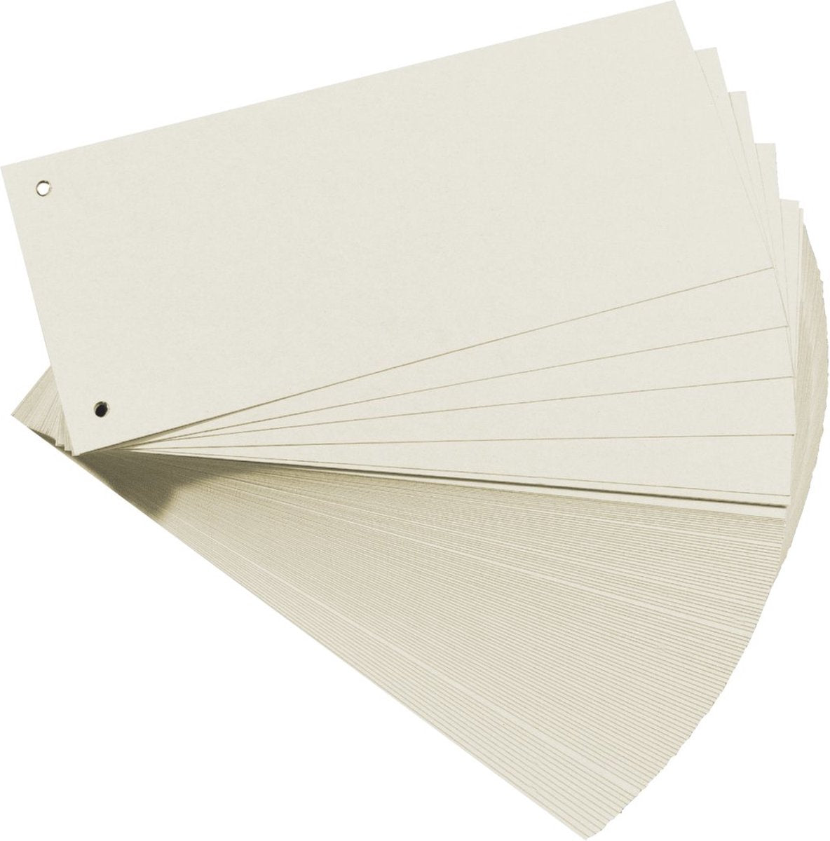 Bandes de séparation Herlitz - DIN A4 - carton manille - blanc